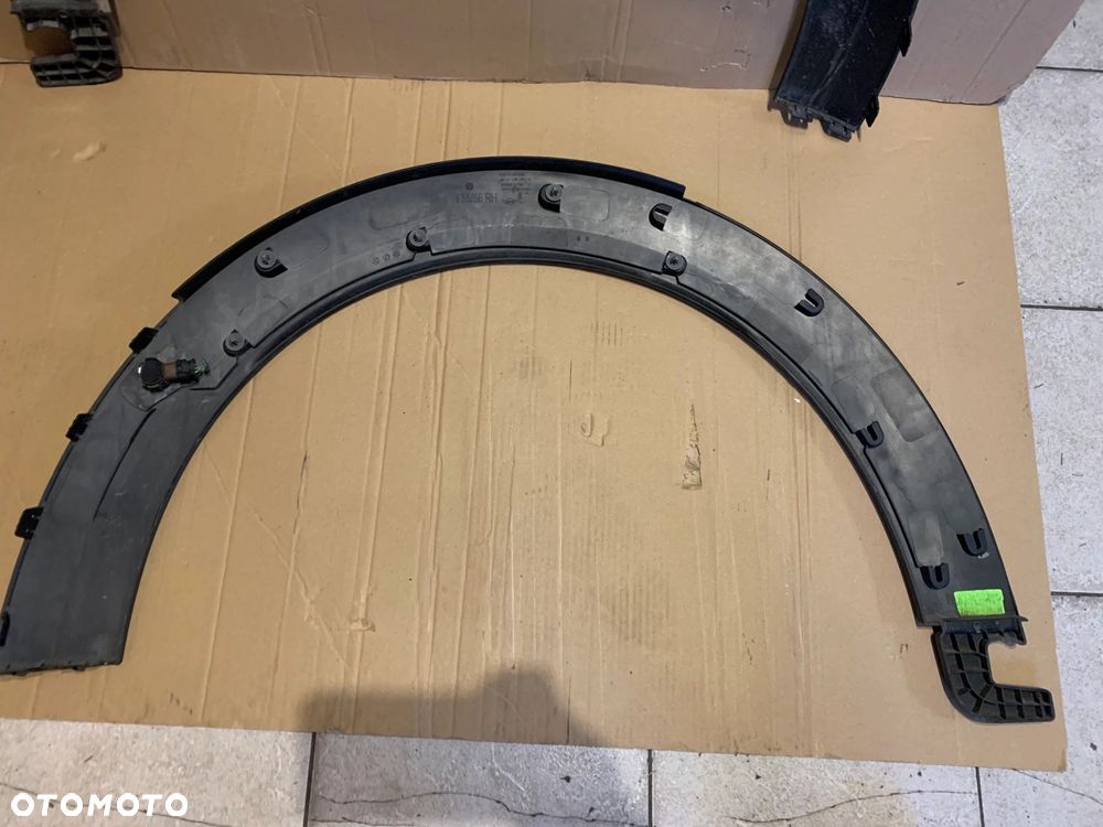 OSŁONA LISTWA NADKOLA PRZÓD LEWA PRAWA MINI F55 F56 F57 LCI 9450650 9450649 - 6