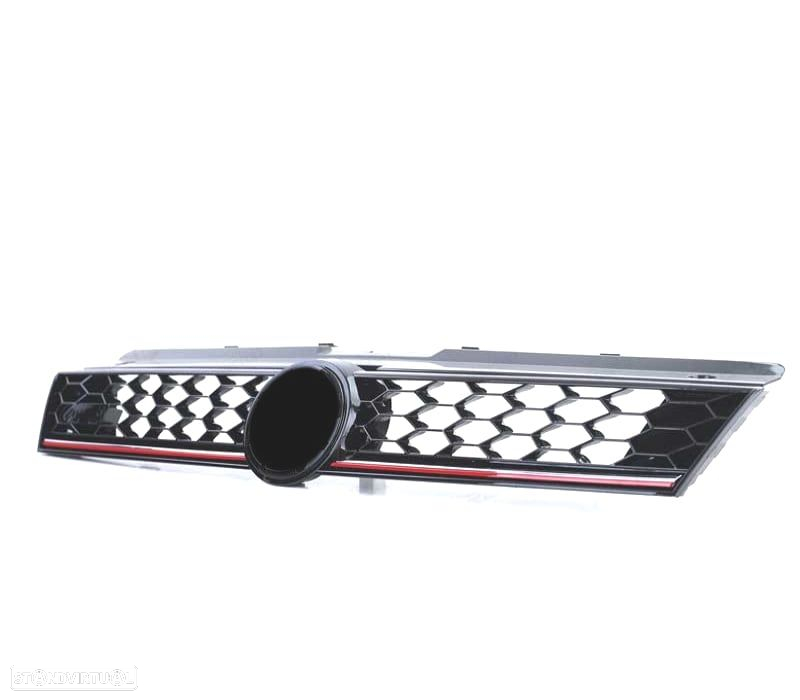 GRELHA FRONTAL VOLKSWAGEN VW POLO 3/5 09-17 LOOK GTI - 2