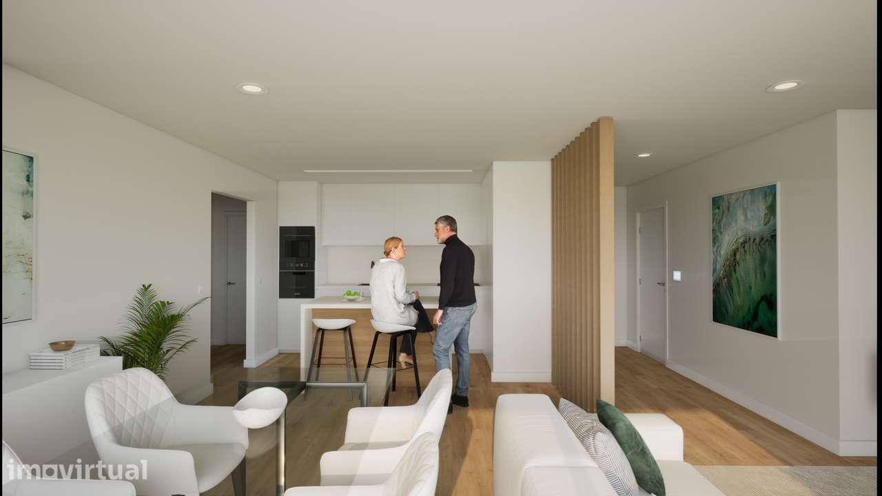 Apartamento T2 com 2 Varandas | Herdade Real de Santiago - Grande imagem: 2/11