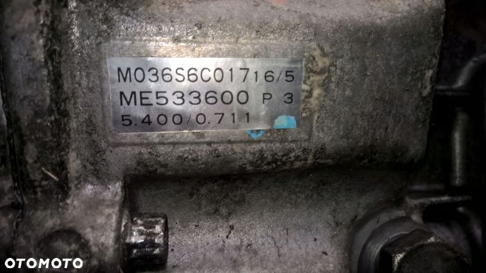 Skrzynia biegów MITSUBISHI CANTER FUSO - 7