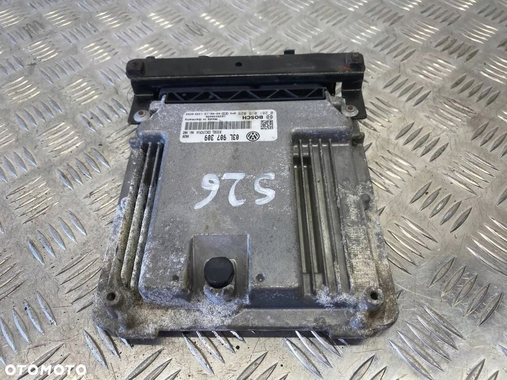 MODUŁ STEROWNIK SILNIKA VW PASSAT GOLF TIGUAN CADDY 2.0 TDI 03L907309 - 4