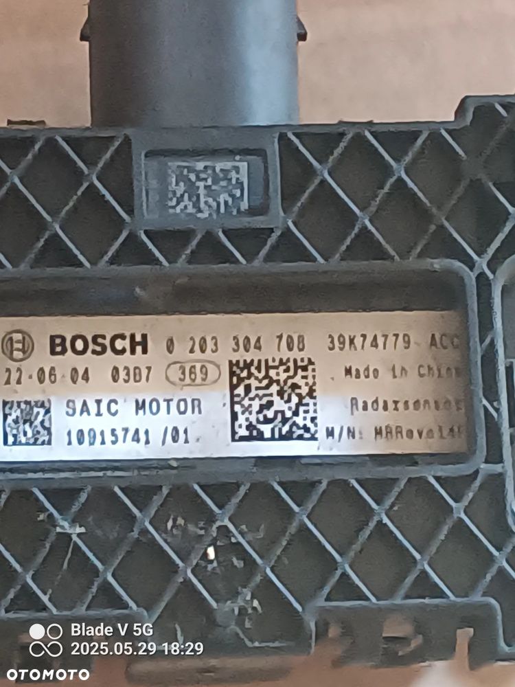 Radar Sensor MG ZS - 3