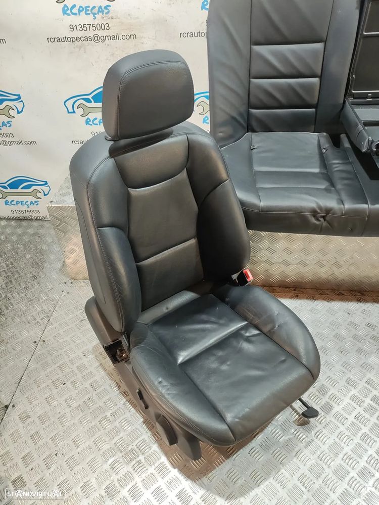 Conjunto Bancos Pele Mercedes Benz Class C W204 Sport AMG Carro Eléctricos Aquecidos - 10
