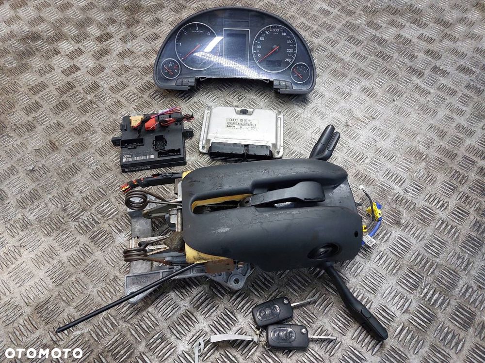 ZESTAW STARTOWY AUDI A4 B6 2.5 TDI 8E0907401 8E0907279C - 1