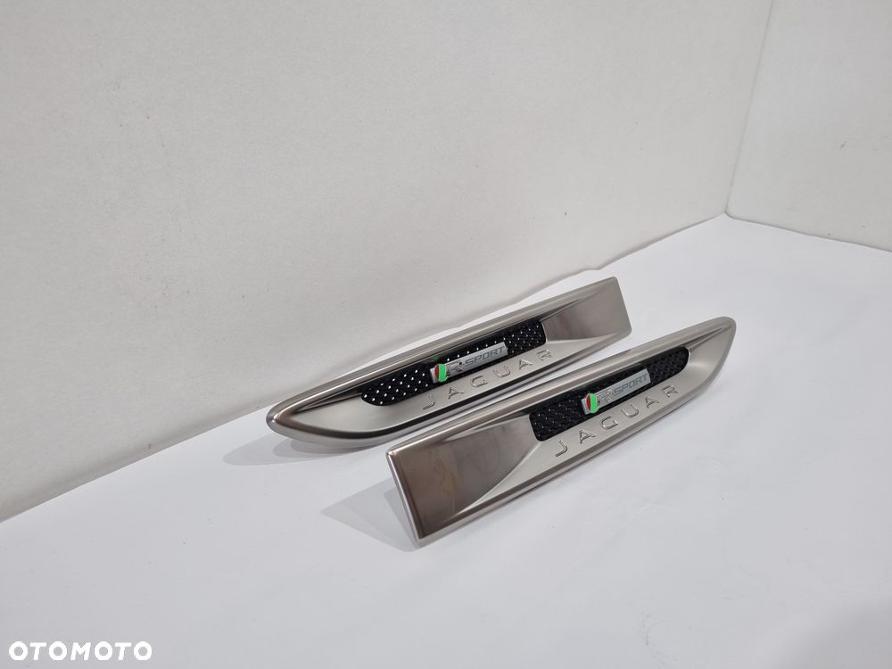 JAGUAR F-PACE LISTWA BŁOTNIKA OZDOBNA LEWA PRAWA R-SPORT HK8M-280B10-A HK8M-280B11-A - 2