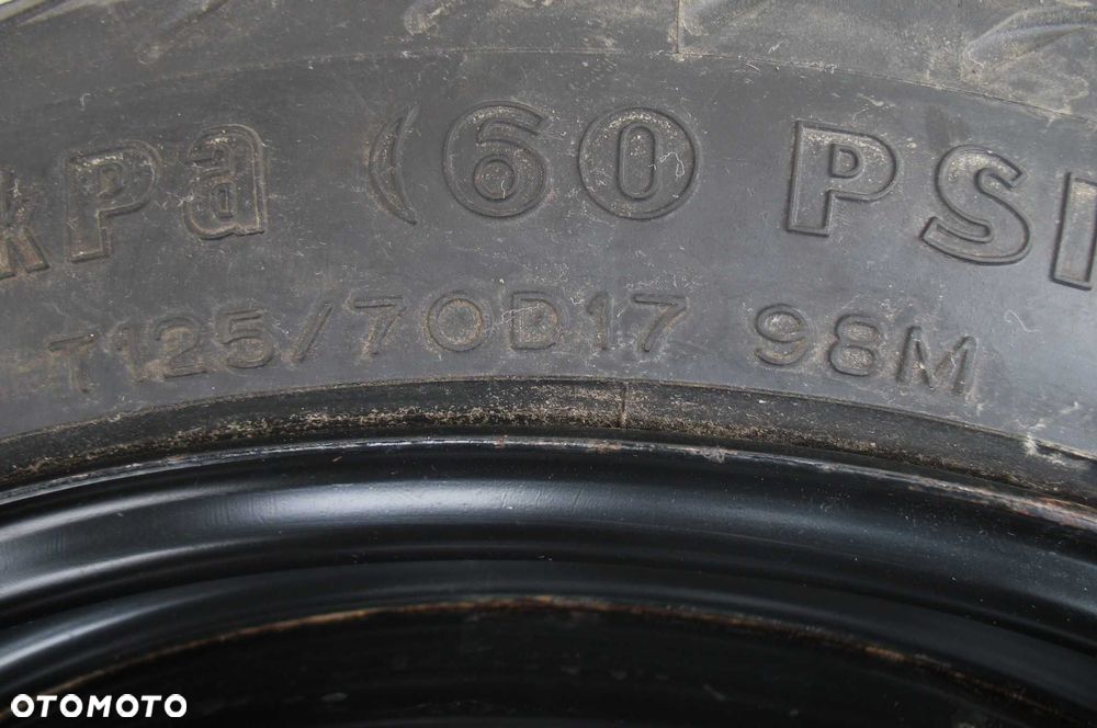 Koło dojazdowe 5x114,3 17cali Toyota Corolla E21 Auris - 3