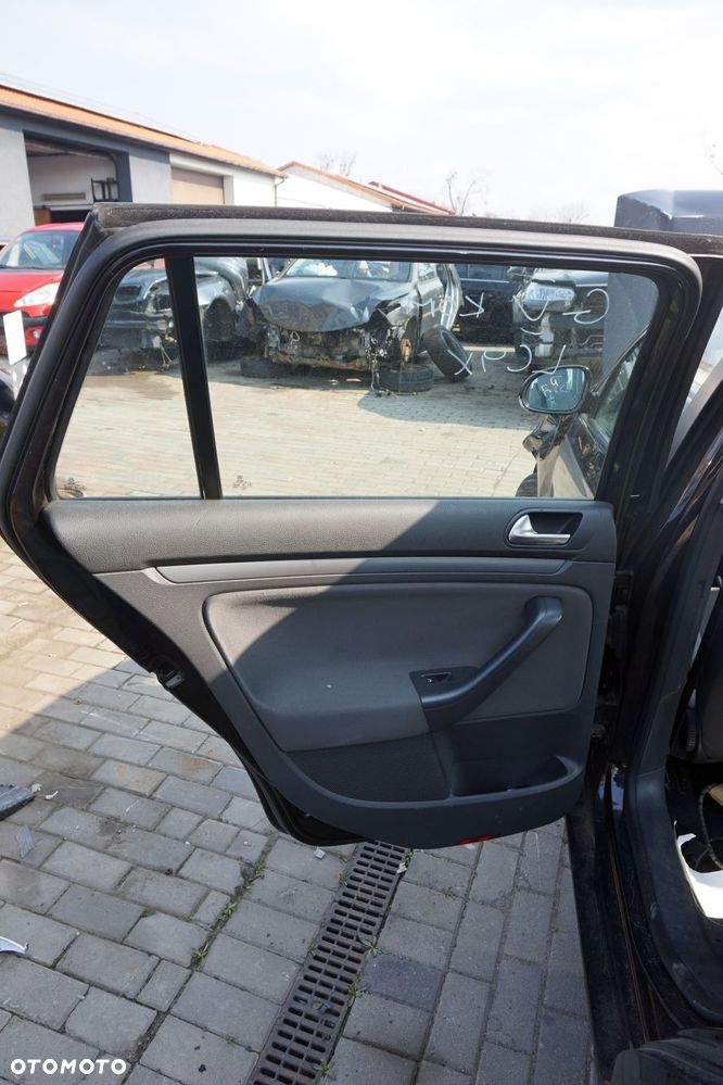 DRZWI TYLNE LEWE GOLF V KOMBI LC9X  CZARNY VOLKSWAGEN 2003-2009 - 5