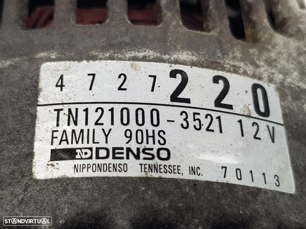 ALTERNADOR CHRYSLER VOYAGER / GRAND VOYAGER III 1997 -4727220 - 4