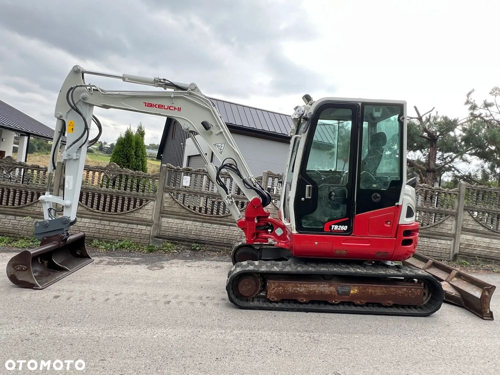 Takeuchi TB260 | Koparka Gąsienicowa | TAKEUCHI TB 260 | 6 Ton | Klimatyzacja | Sprowadzona | Stan Bardzo Dobry | - 7