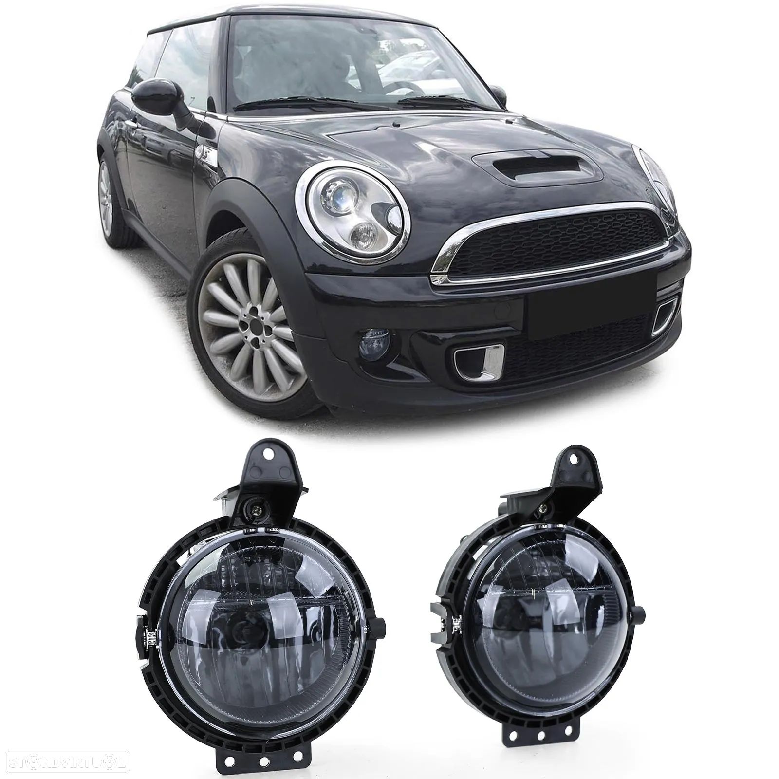 Faróis de Nevoeiro Mini R55, R56, R57, R58 (2006 a 2013) - 1