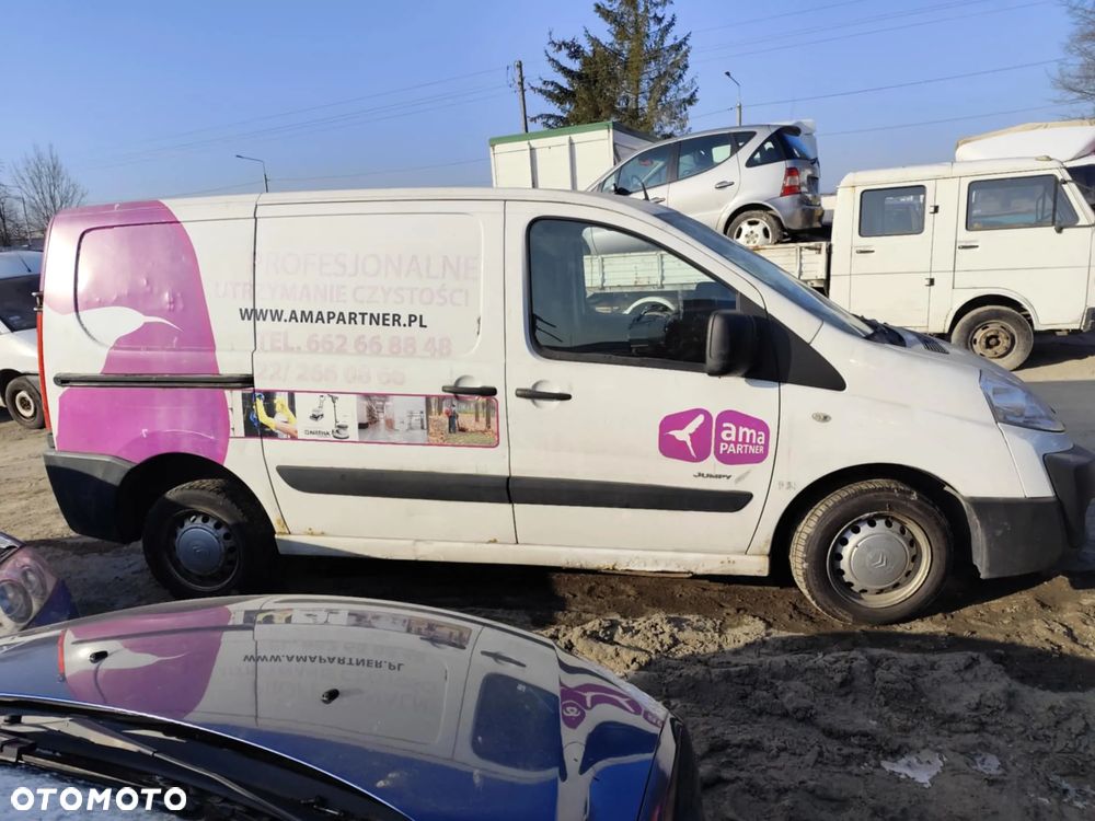 citroen jumpy II silnik 9HU 1.6 HDI skrzynia sanki belka przód tył wahacz zacisk zwrotnica - 1