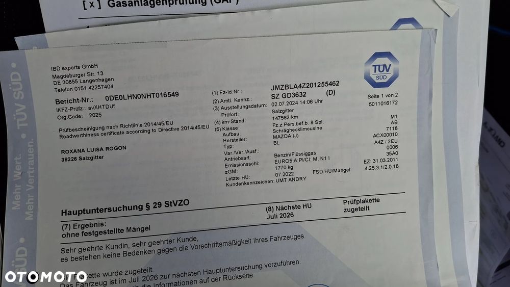 Mazda 3 1.6 Exclusive - 12