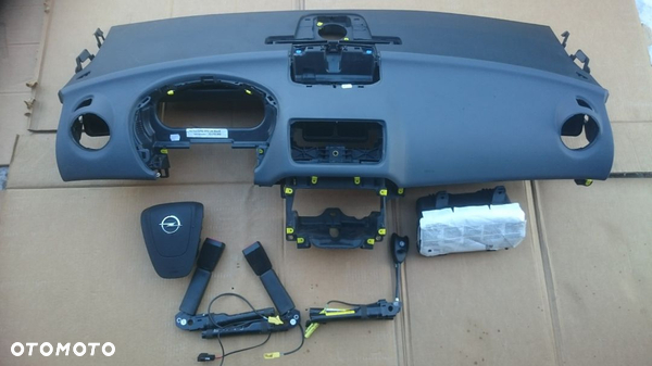 OPEL MERIVA B deska konsola poduszki airbag pasy