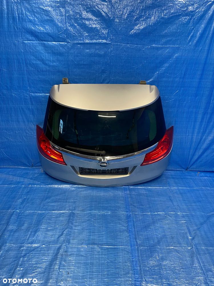 KLAPA TYŁ BAGAŻNIKA OPEL INSIGNIA A KOMBI SREBRNY Z176 EUROPA - 2