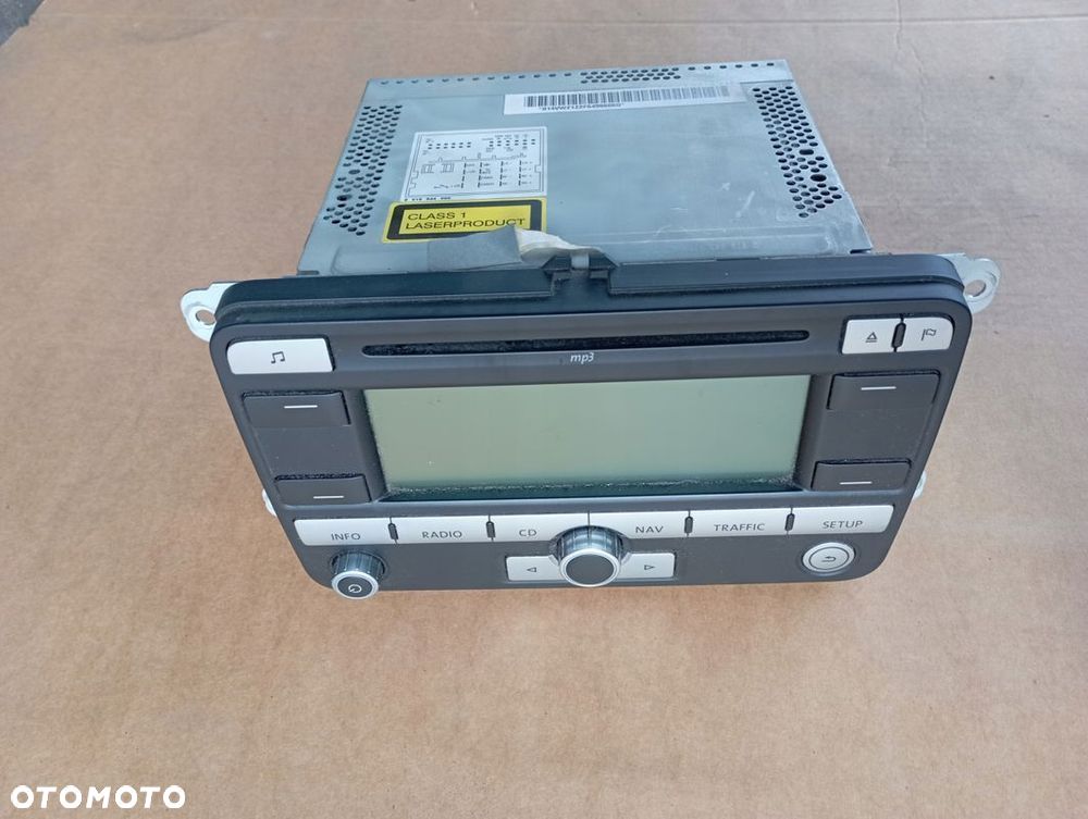 VW PASSAT B6 RADIO CD NAVI 1K0035191D - 1