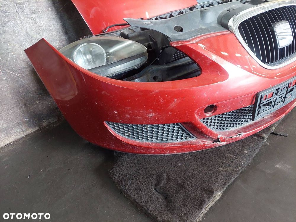 KOMPLETNY PRZÓD MASKA ZDERZAK LAMPY BŁOTNIKI PAS SEAT LEON II LS3X - 10