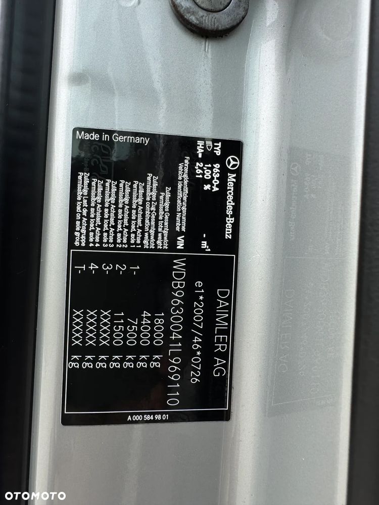 Mercedes-Benz ACTROS 1843 L, BIG SPACE, DO ZABUDOWY, - 27