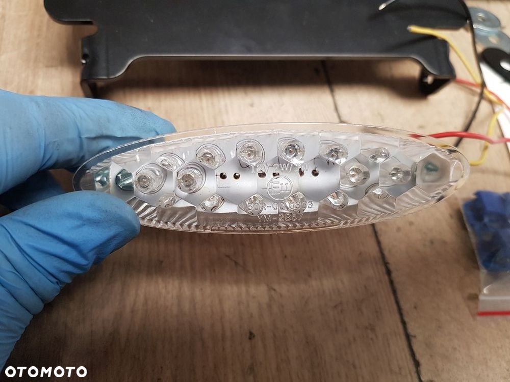 Uchwyt tablicy lampa R&G LP0042BK Honda CBR 600 RR 2007-2012 - 5