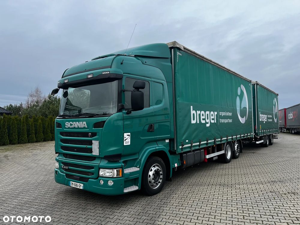 Scania R410 BEZ EGR SPROWADZONA ZESTAW