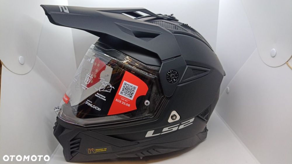 Kask LS2 MX702 PIONEER 2 z szybką i blendą na cross, enduro, nowy skle - 8