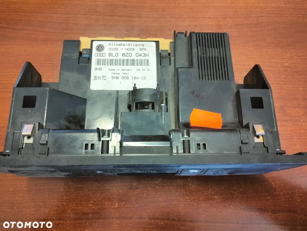 PANEL STEROWANIA KLIMATYZACJI Audi A3 8L0820043H - 2