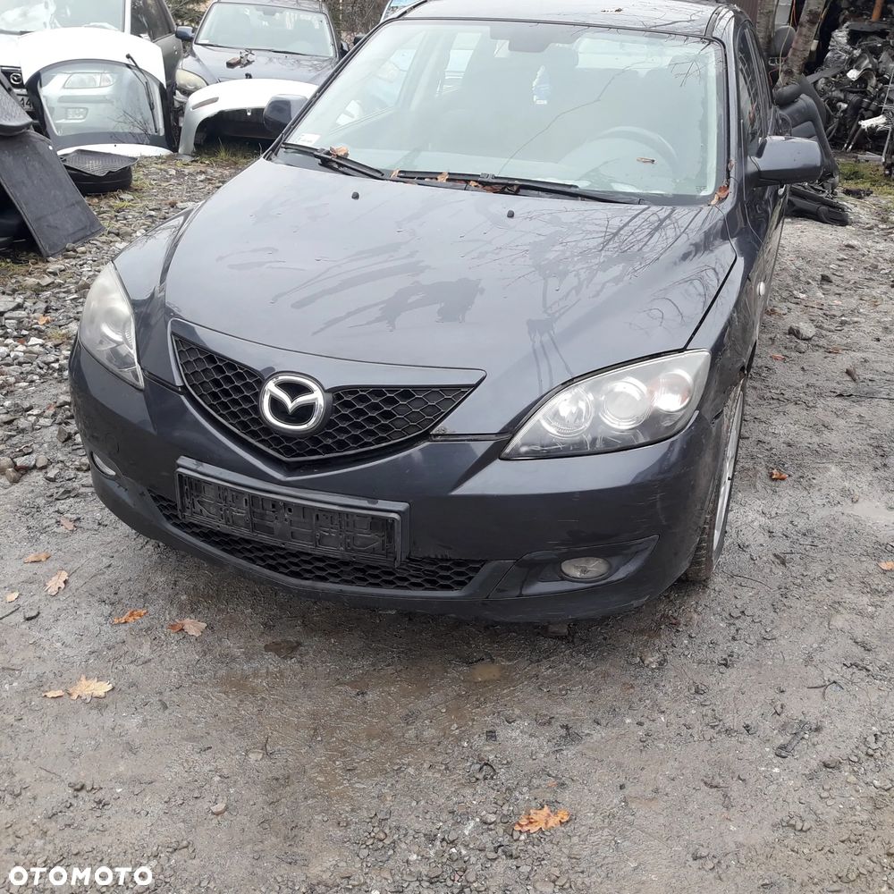 Mazda 3 BK 03-09 drzwi lewy tył tylne lewe szyba  w kolor 28b - 5