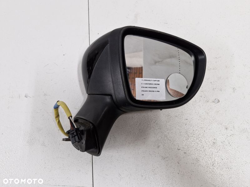 renault captur 1 i lusterko drzwi prawe 9 pin - 5