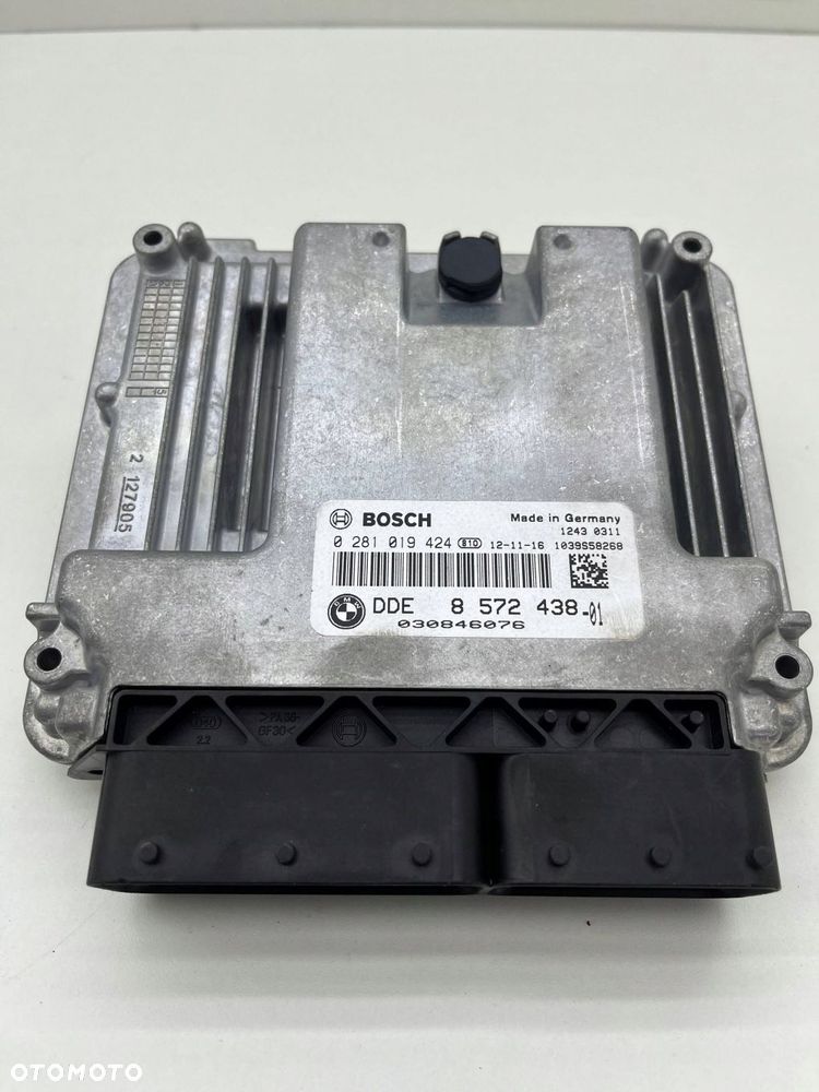 BMW F10 F11 2.0D MODUŁ KOMPUTER STEROWNIK SILNIKA ECU 8572438 - 2