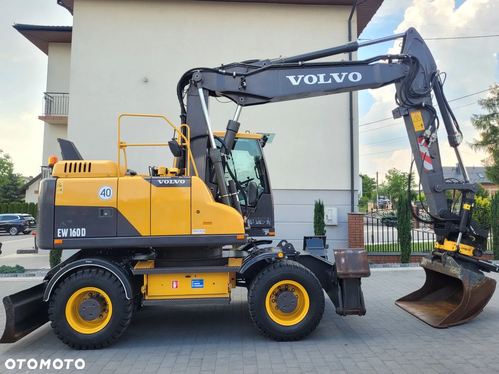 Volvo EW160D / ROTOTILT ze szczypcami / 8500h / serwisowana / - 2