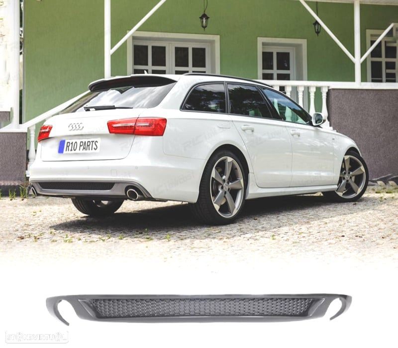 DIFUSOR AUDI A6 AVANT 4G C7 11-14 LOOK RS - 1