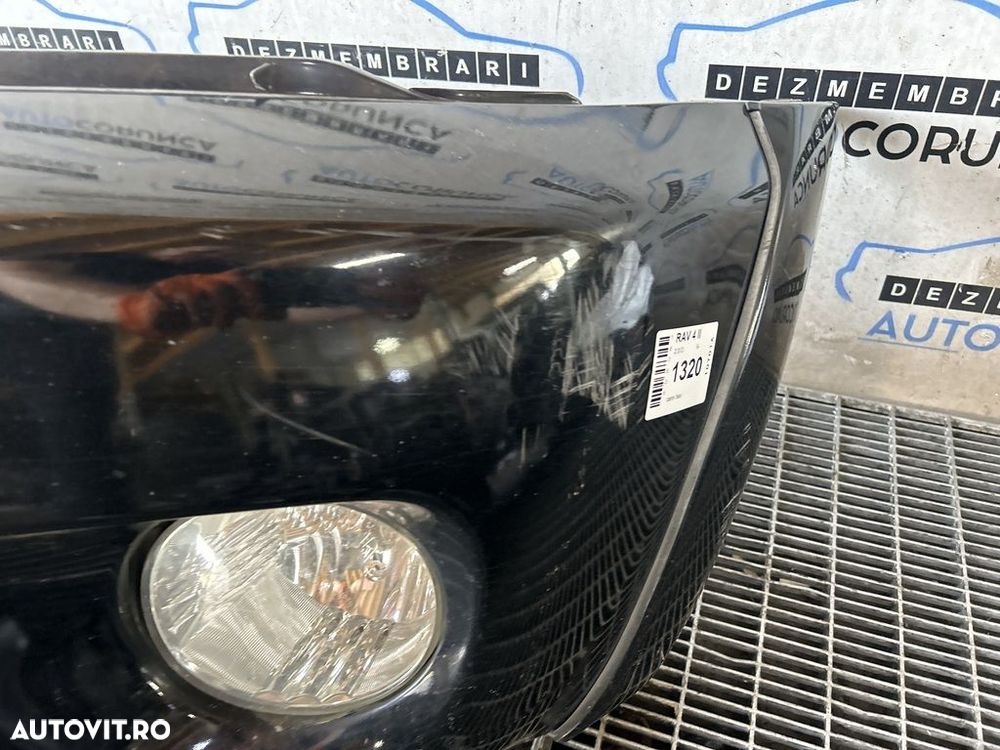 Bara fata Toyota RAV 4 II 2002 - 2006 Negru 202 (1320) model fara spalatoare far - 3