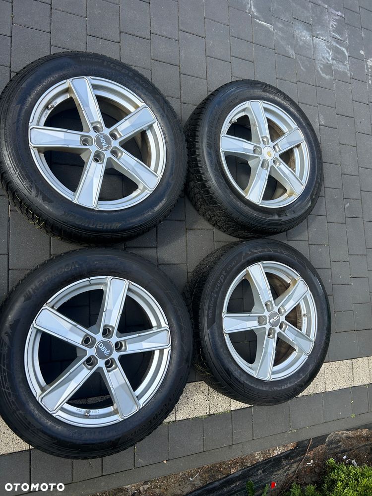 Koła zimowe Opel Mokka 5x105 56,6mm ET38 HANKOOK 215/60/17 - 2