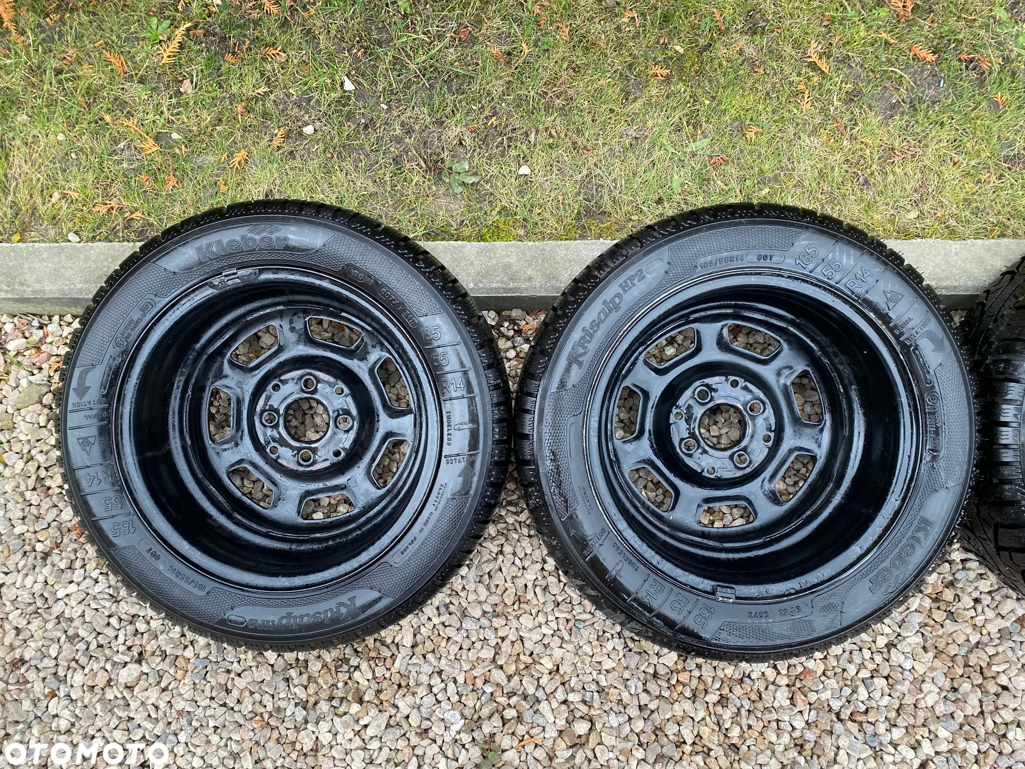 VW SEAT Felgi stalowe z oponami Koła 14" KLEBER KRISALP HP2 185/55/14 4x100 6,Jx14H2 ET38 - 11