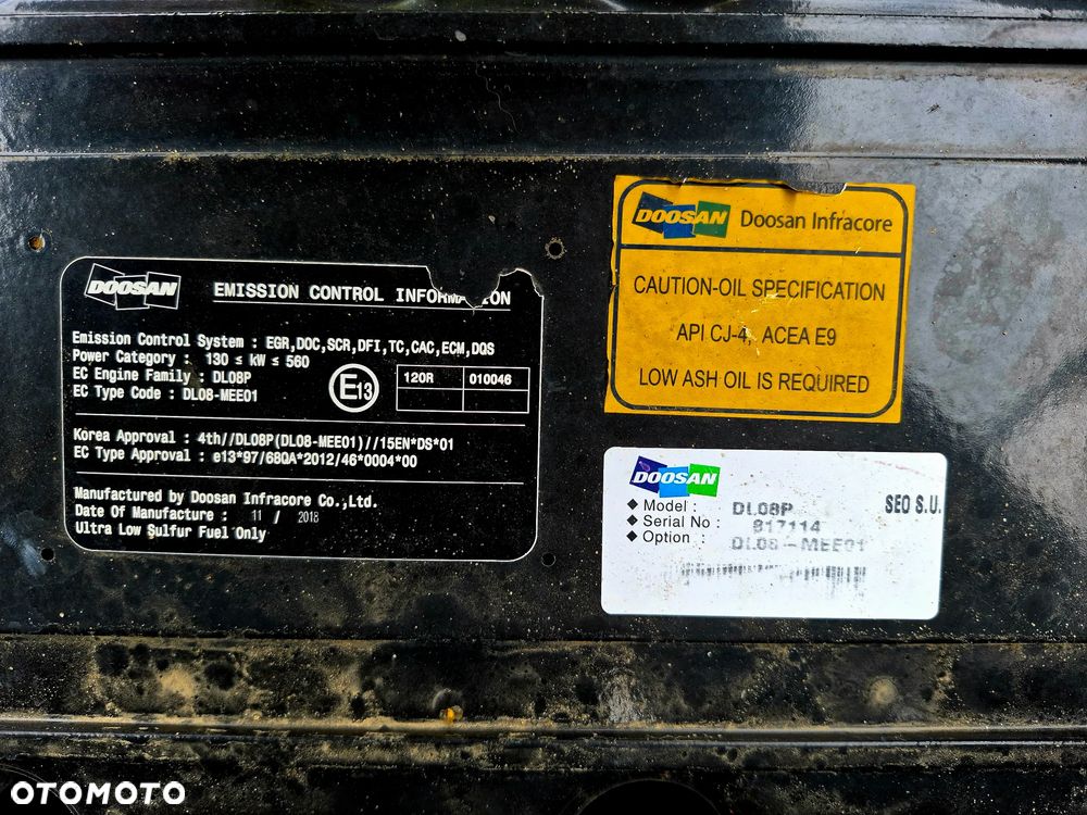 Doosan DX340 - 15