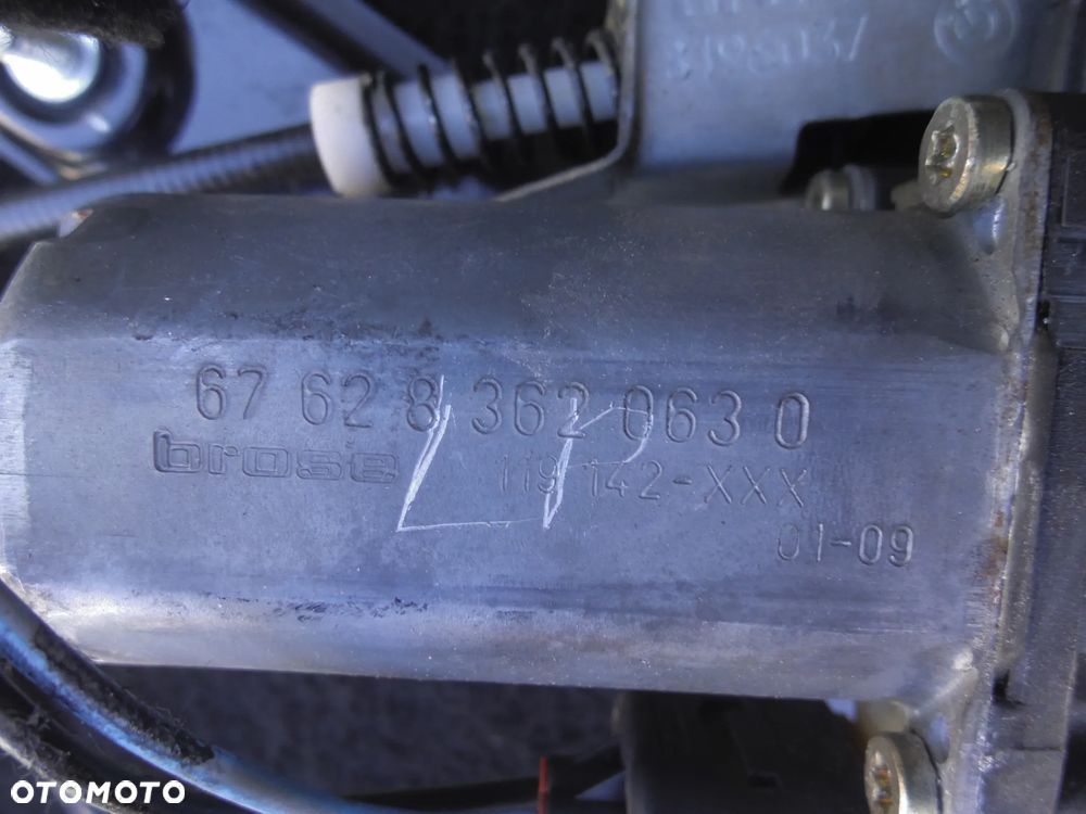 BMW E46 LIFT PODNOŚNIK SZYBY LEWY PRZÓD 8196037 3620630 POSIADAM 2 SZT - 4