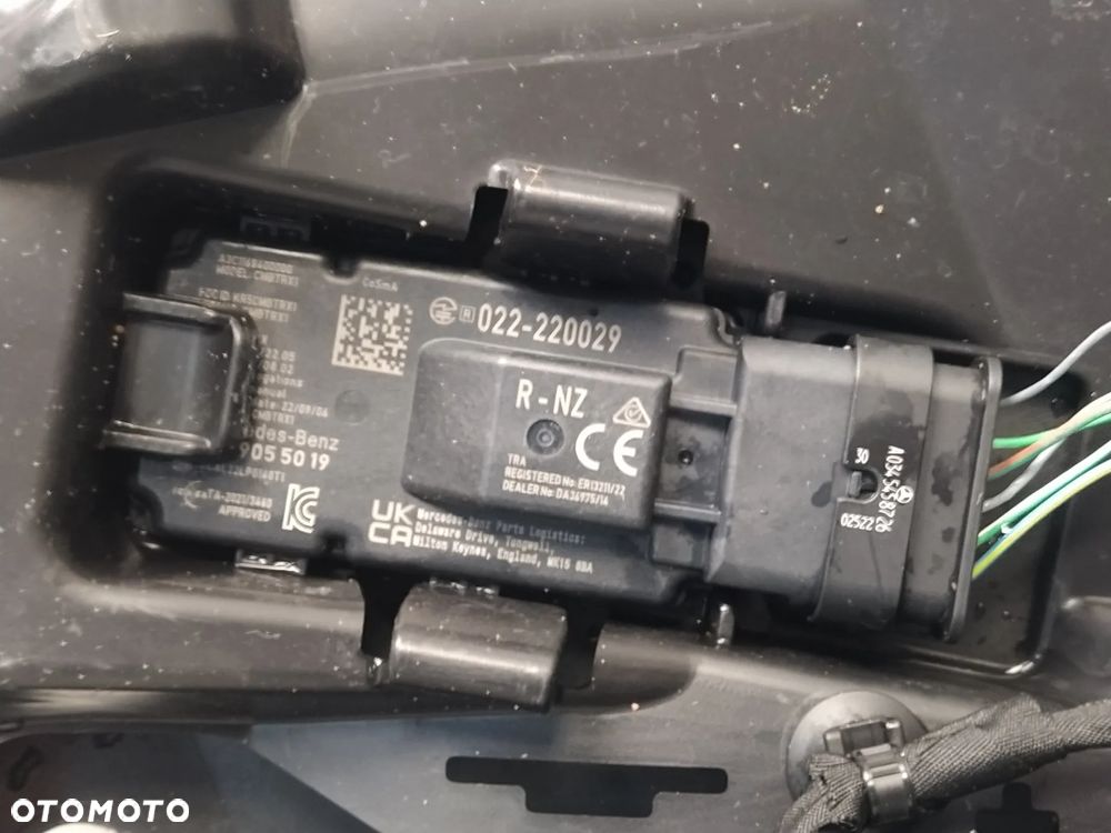 MERCEDES W214 E KLASA 2023- ZDERZAK PRZÓD PRZEDNI GRILL ZANCZEK GWIAZDA 6XPDC KRATKI ORYGINAŁ - 20