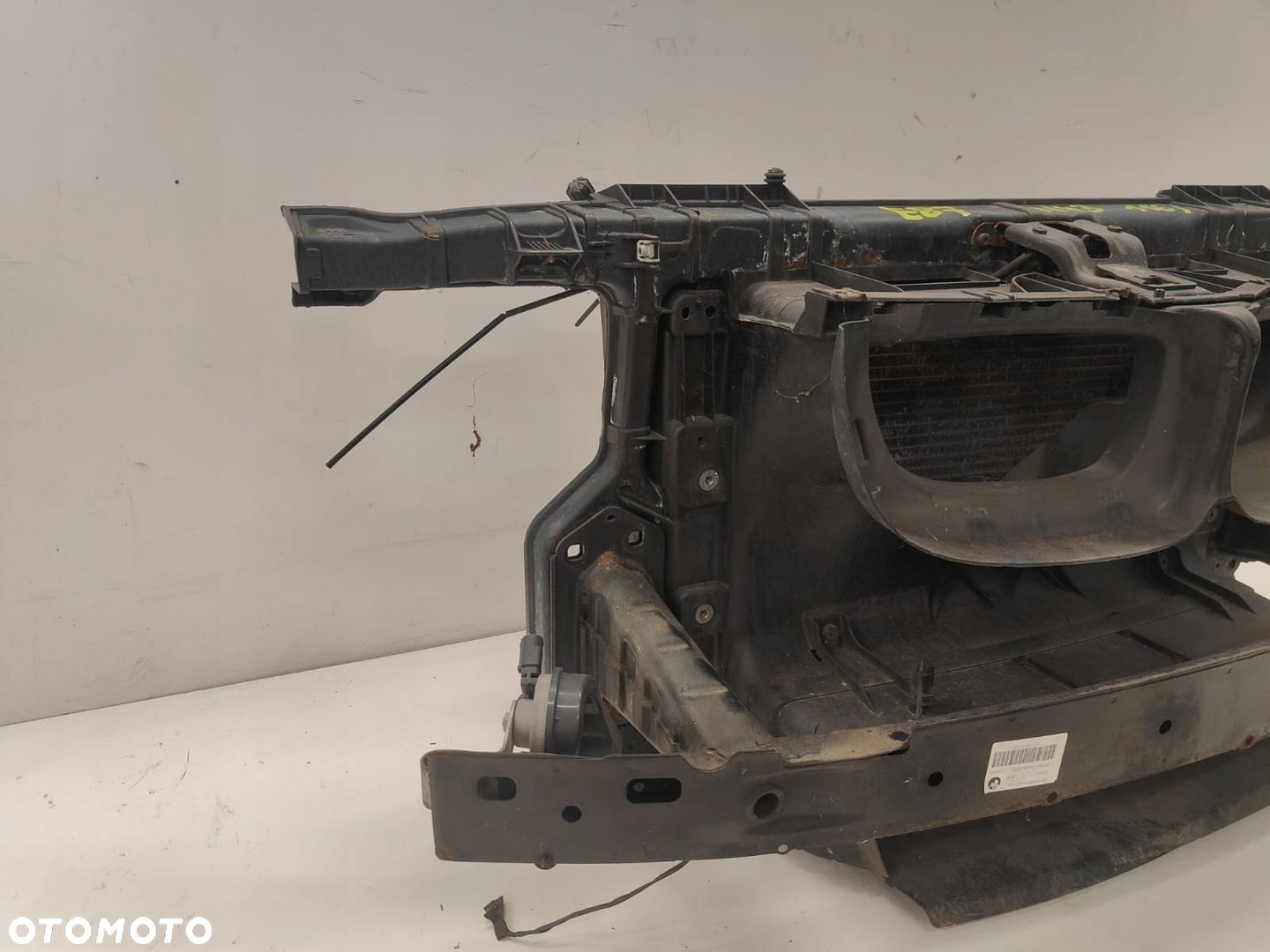BMW e87 e81 PAS PRZEDNI KOMPLET BELKA CHŁODNICE WENTYL 116i benzyna n43 - 2