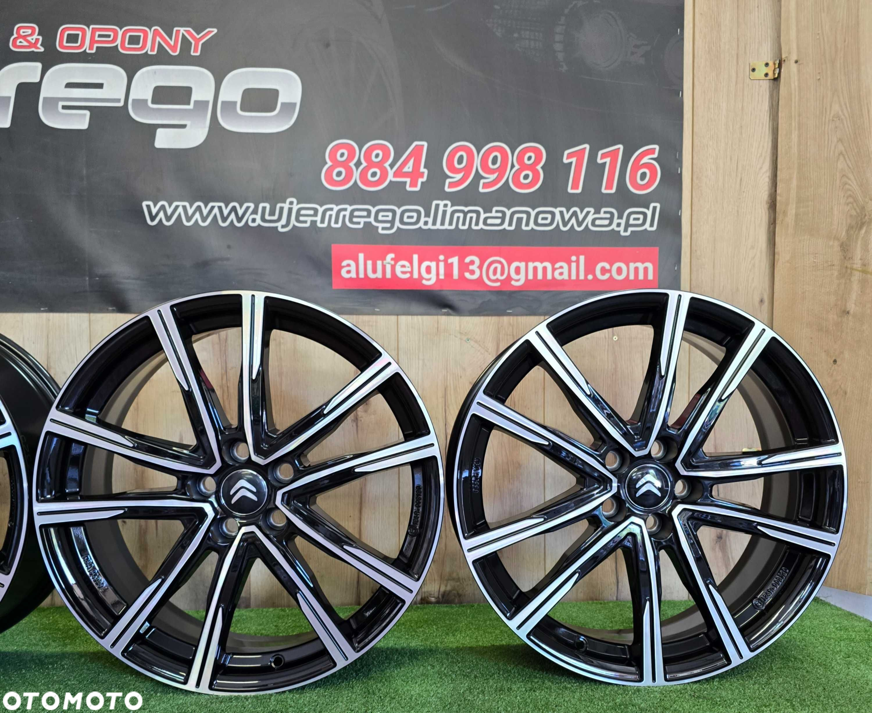 NOWE ALUFELGI CITROEN 19x5x108 - Berlingo, C4, C5, C5x - 6