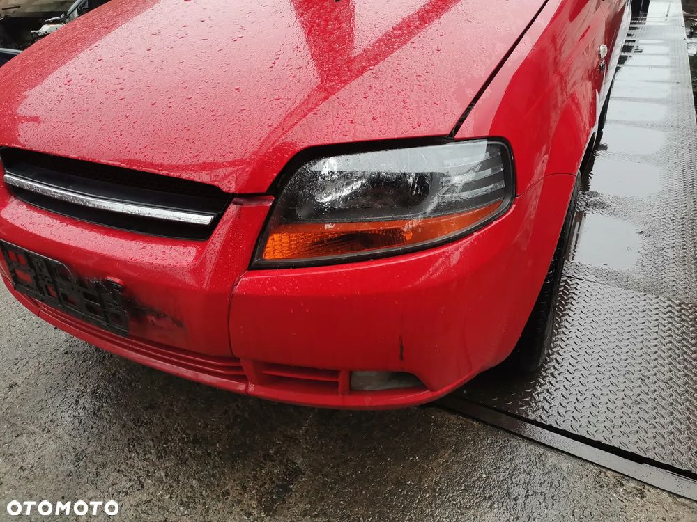 CHEVROLET AVEO KALOS maska zderzak lampa skrzynia drzwi tapicerka blotnik lusterko lakier 73L - 3
