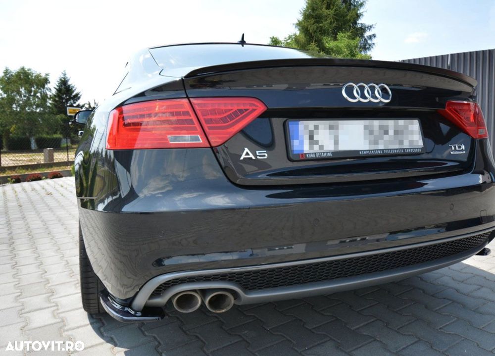 Prelungire Eleron compatibila cu Audi A5 8T Maxton Design - 4