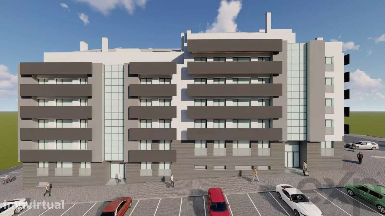 Apartamento T2 - G moderno em construção em Viseu - Grande imagem: 3/5