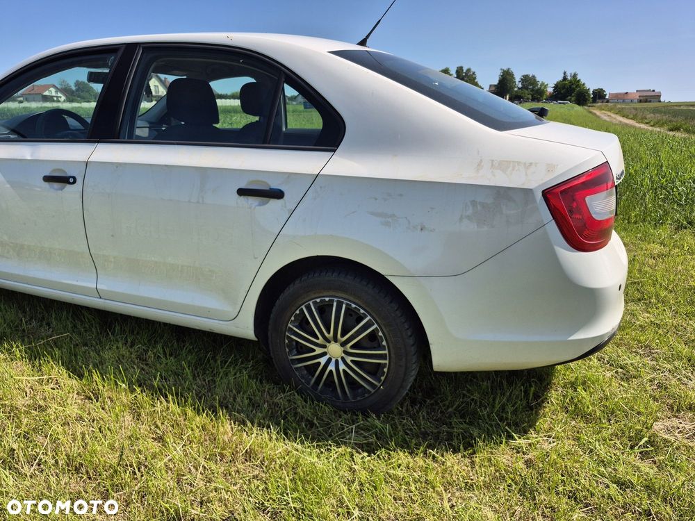 ćwiara ćwiartka podłużnica próg poszycie dach słupek skoda rapid - 6