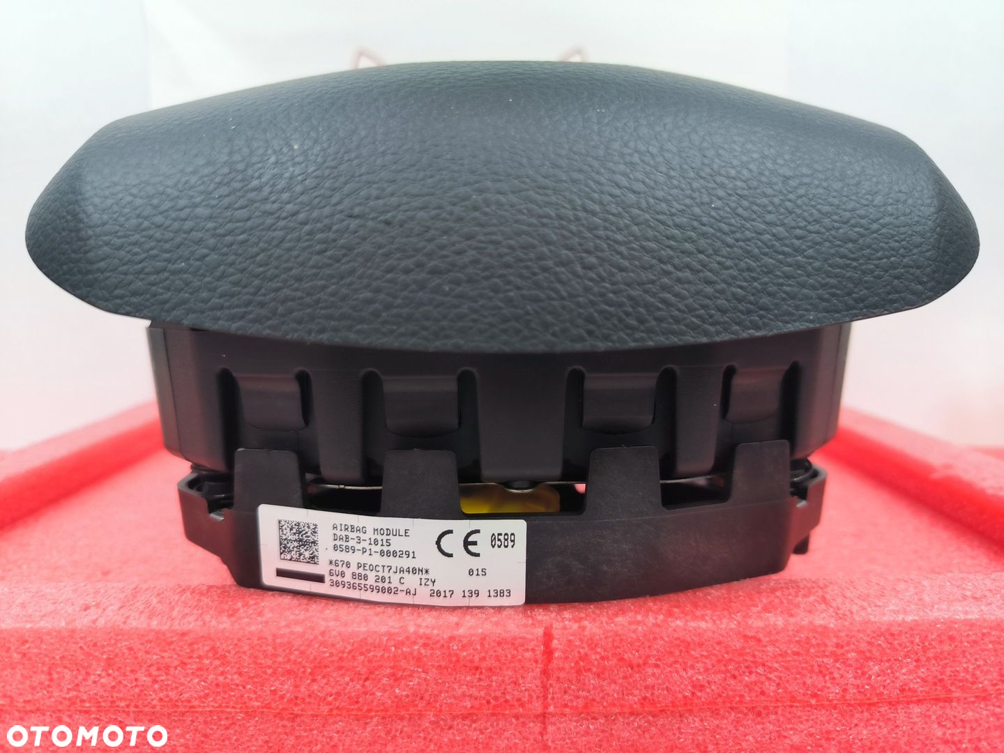 Skoda Fabia 3 III AIRBAG KIEROWCY 6V0880201C - 4