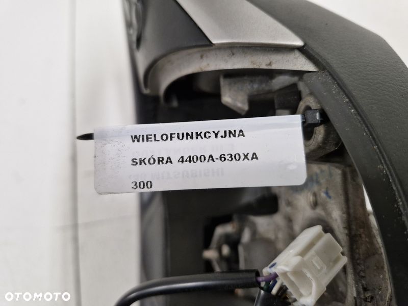 mitsubishi outlander iii 3 kierownica wielofunkcyjna skóra 4400a-630xa - 7