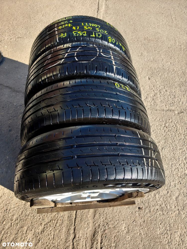 4x108 Felgi Aluminiowe Alufelgi ORYGINALNE 17 Koła Letnie Lato CITROEN DS3 AIRCROSS C3 PLURIEL PICASSO PEUGEOT 208 301 207 6mm 22r. Białe Legnica ALU-RAD 205/45 - 16