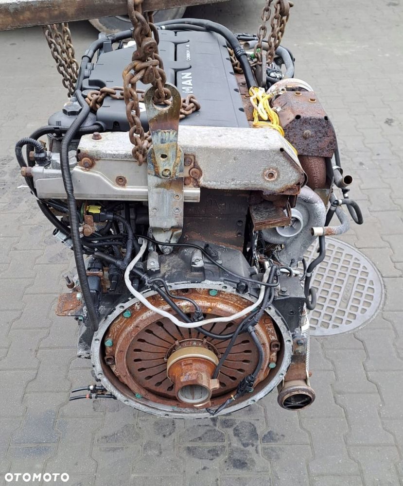 KOMPLETNY SILNIK MAN TGL TGM 250 KM D0836 LFL66 EURO 6 - 5