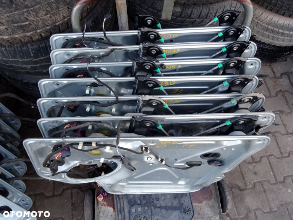 MECHANIZM SZYBY PRAWY PRZÓD VW T5 7H0837730AP EUROPA - 3