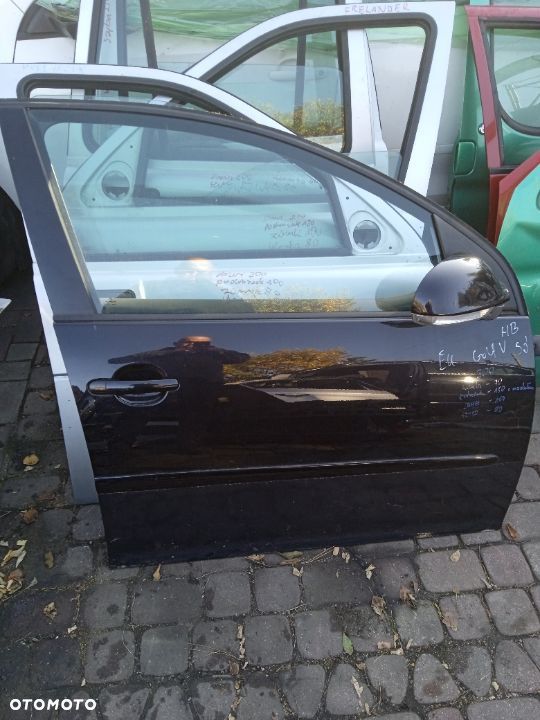 SZYBA DRZWI PRAWA PRZEDNIA VOLKSWAGEN GOLF 5 V HB 5D - 2