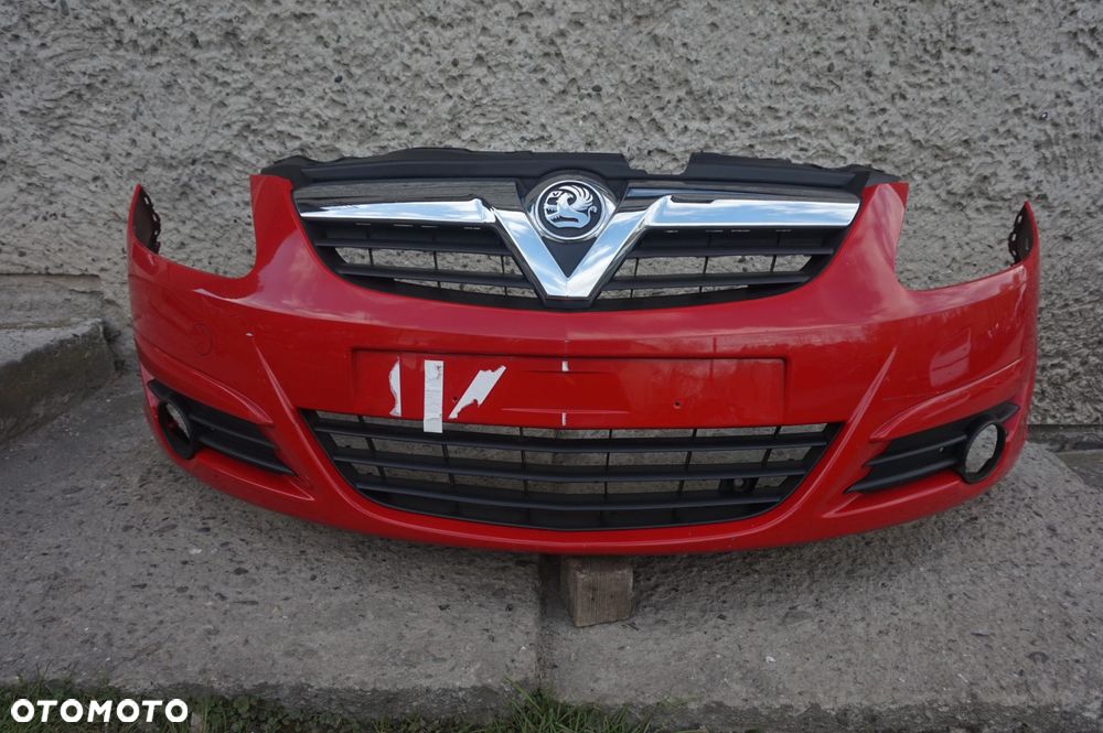 ZDERZAK PRZÓD PRZEDNI OPEL CORSA D 06/11r Z547 - 2