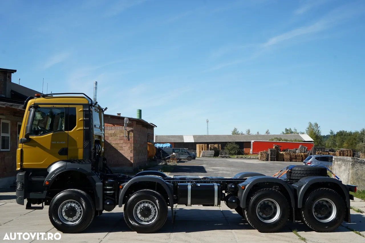 MAN TGS 41.480 / 8X6 / CONSTRUCȚIE / NOU-NOUȚ 2025 - 6